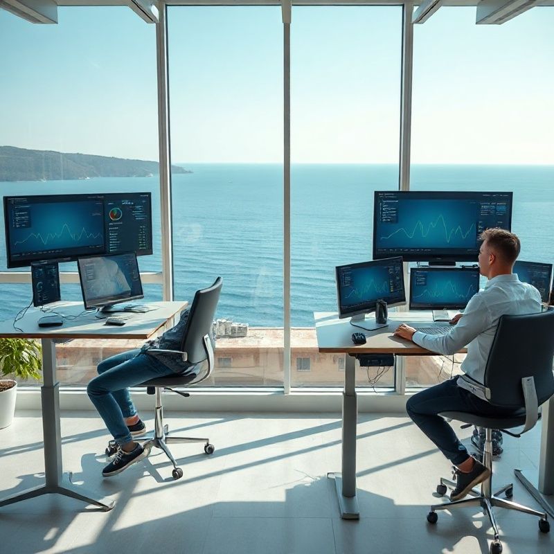 Kindtrailk tim za standing deskovima s dashboardima