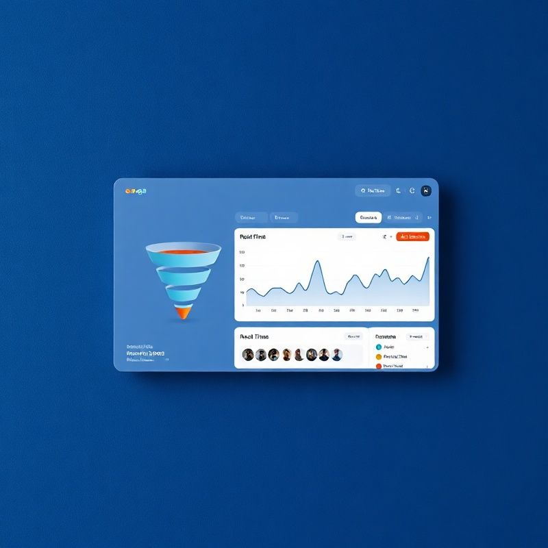 Kindtrailk sučelje s funnel prikazom i real-time streamom događaja